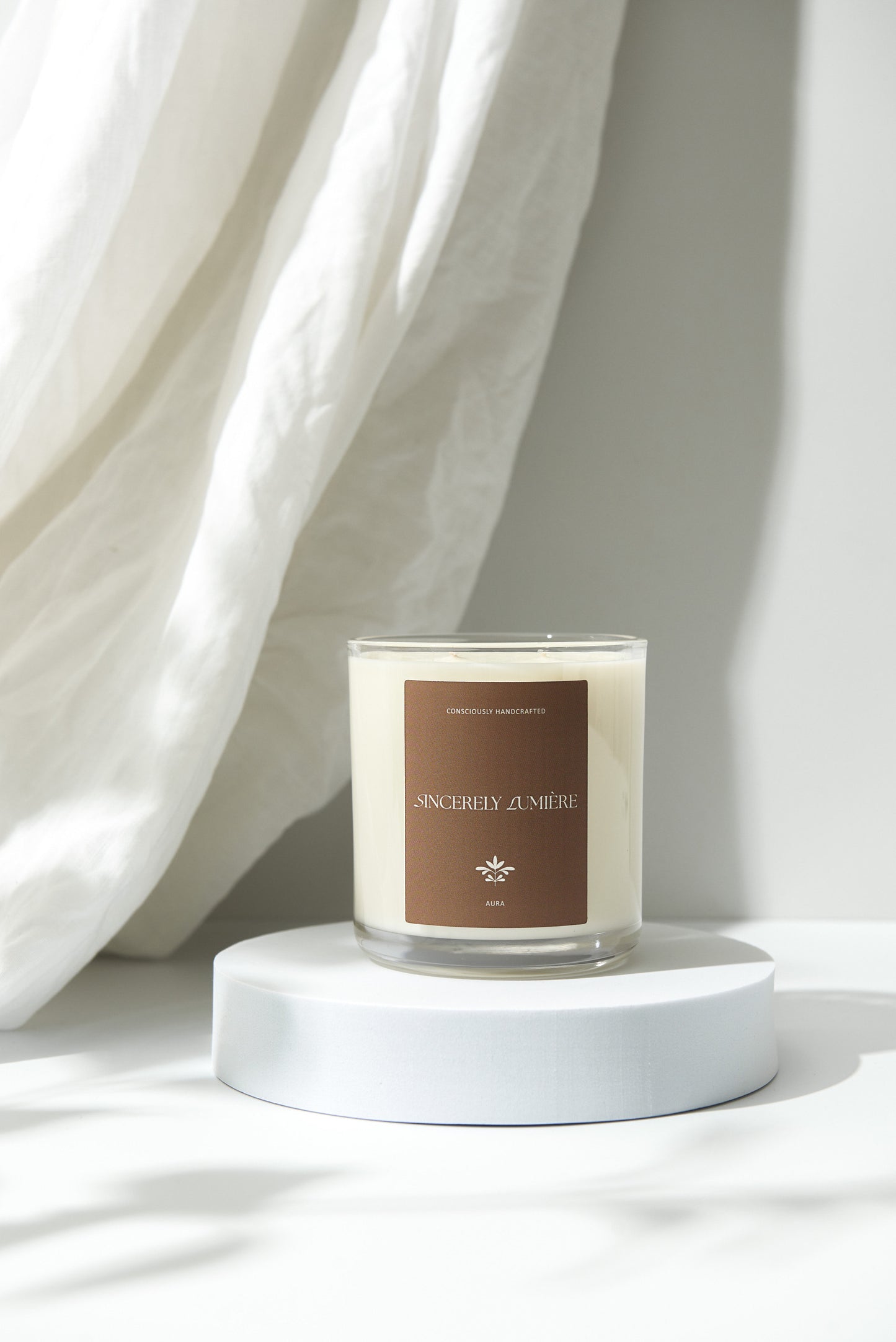 CANDELA DI LUSSO AURA 400G