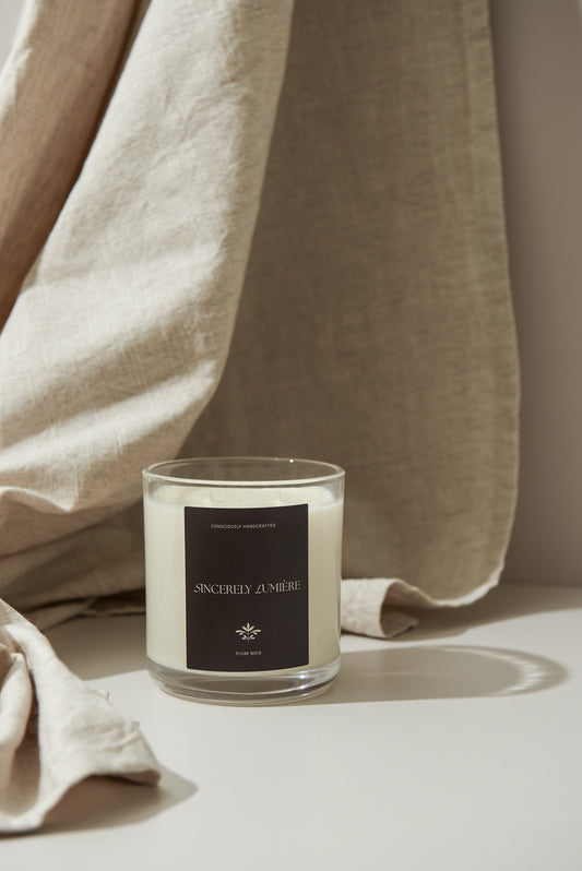 PLUM NOIR 400G LUXURY CANDLE